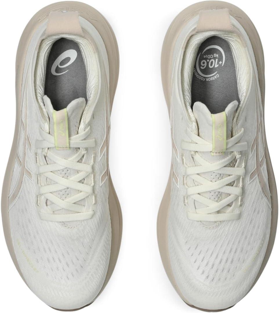 image:imageASICS Womens GelNimbus 27 Running ShoeCreamMineral Beige