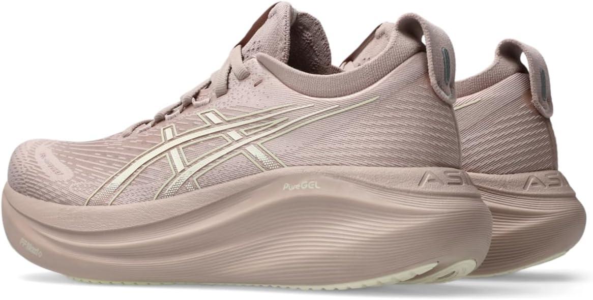 image:imageASICS Womens GelNimbus 27 Running ShoeFawnBirch