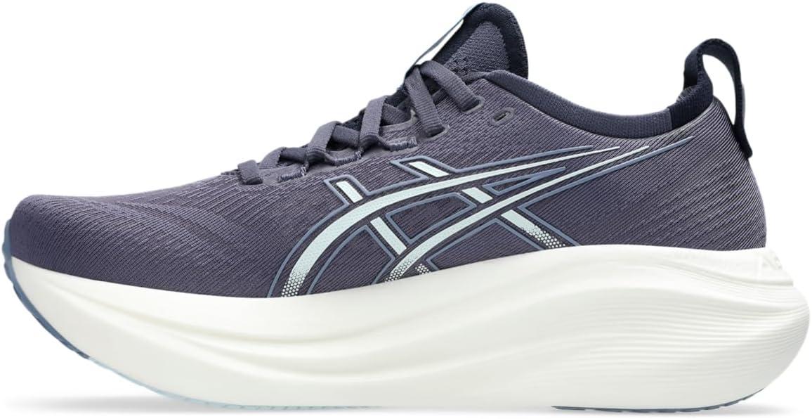 image:imageASICS Womens GelNimbus 27 Running ShoeIndigo FogCool Grey