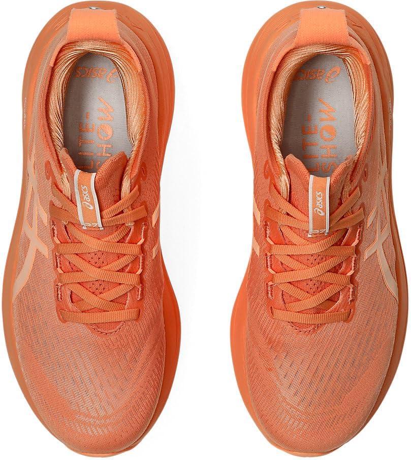 image:imageASICS Womens GelNimbus 27 Running ShoeLite Show Mojave