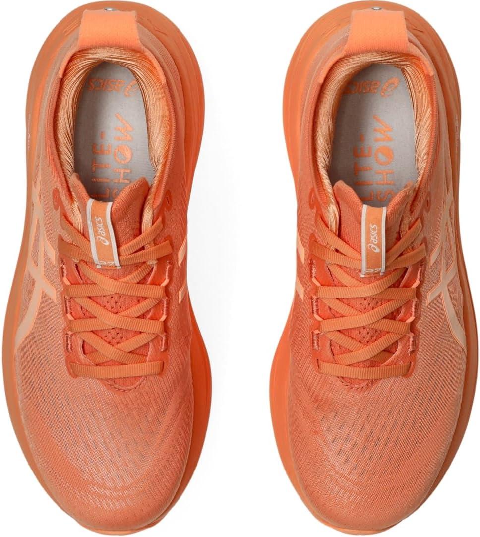 image:imageASICS Womens GelNimbus 27 Running ShoeLiteshowMojave