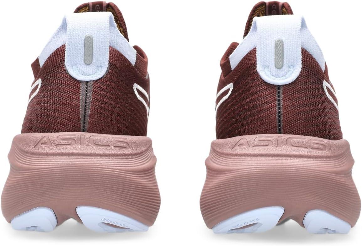 image:imageASICS Womens GelNimbus 27 Running ShoeNature BathingDark Red Planet