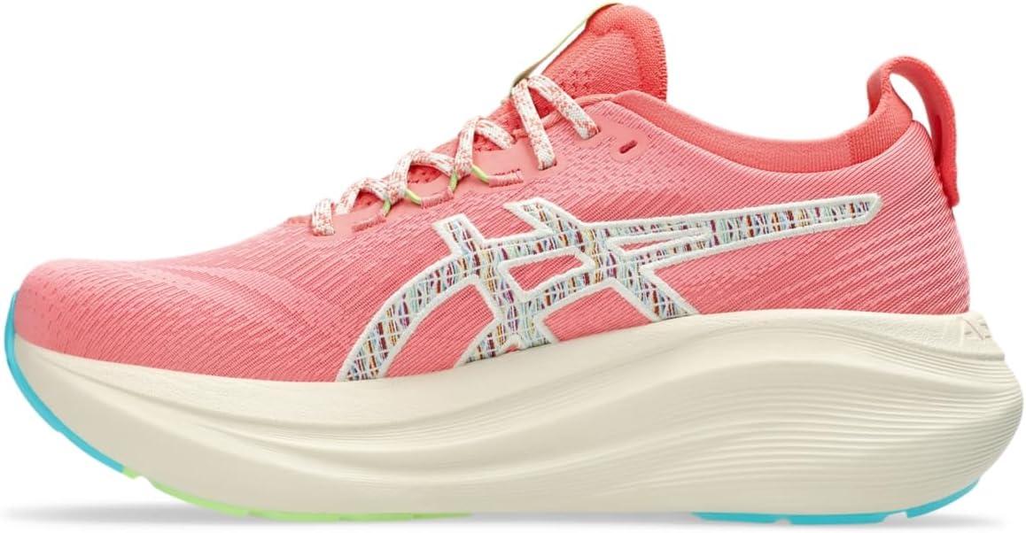 image:imageASICS Womens GelNimbus 27 Running ShoeNature BathingGuava