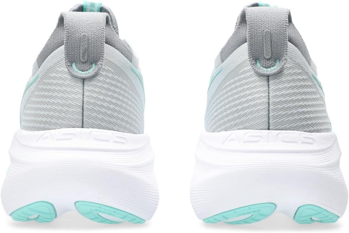 image:imageASICS Womens GelNimbus 27 Running ShoePiedmont GreyIlluminate Mint