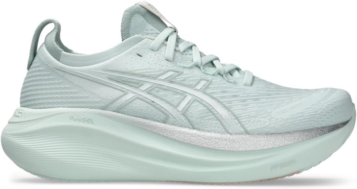 image:imageASICS Womens GelNimbus 27 Running ShoePure AquaWhite