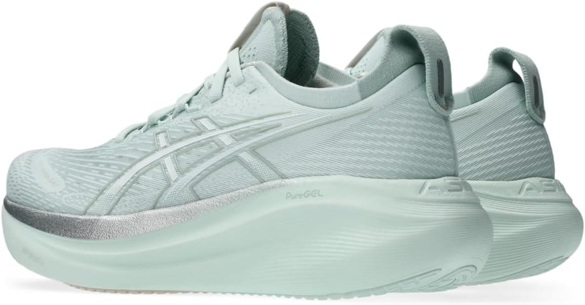 image:imageASICS Womens GelNimbus 27 Running ShoePure AquaWhite
