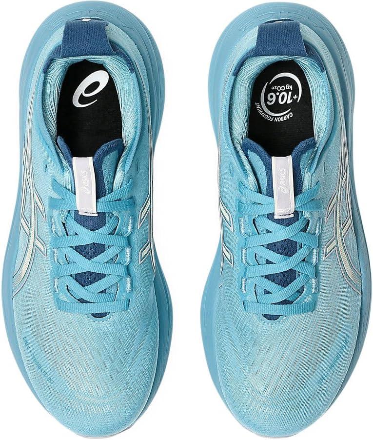 image:imageASICS Womens GelNimbus 27 Running ShoeStillwater Cream