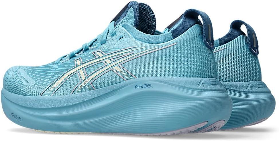 image:imageASICS Womens GelNimbus 27 Running ShoeStillwater Cream