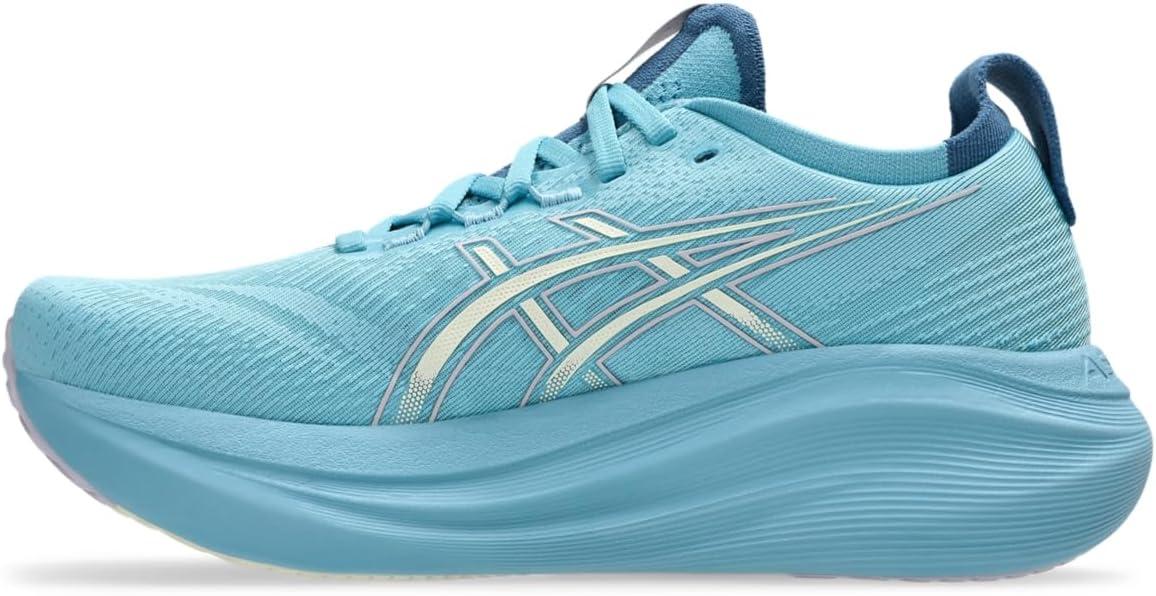 image:imageASICS Womens GelNimbus 27 Running ShoeStillwaterCream