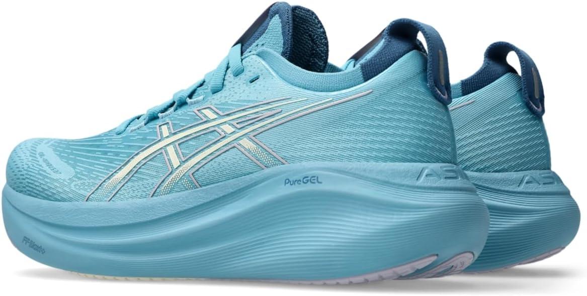 image:imageASICS Womens GelNimbus 27 Running ShoeStillwaterCream
