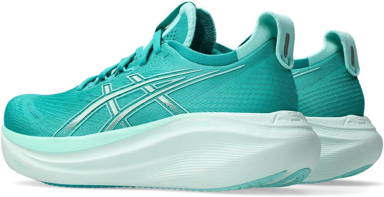 image:imageASICS Womens GelNimbus 27 Running ShoeWave Teal Illuminate Mint