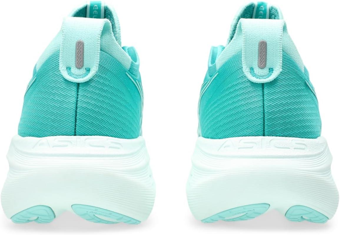 image:imageASICS Womens GelNimbus 27 Running ShoeWave TealIlluminate Mint