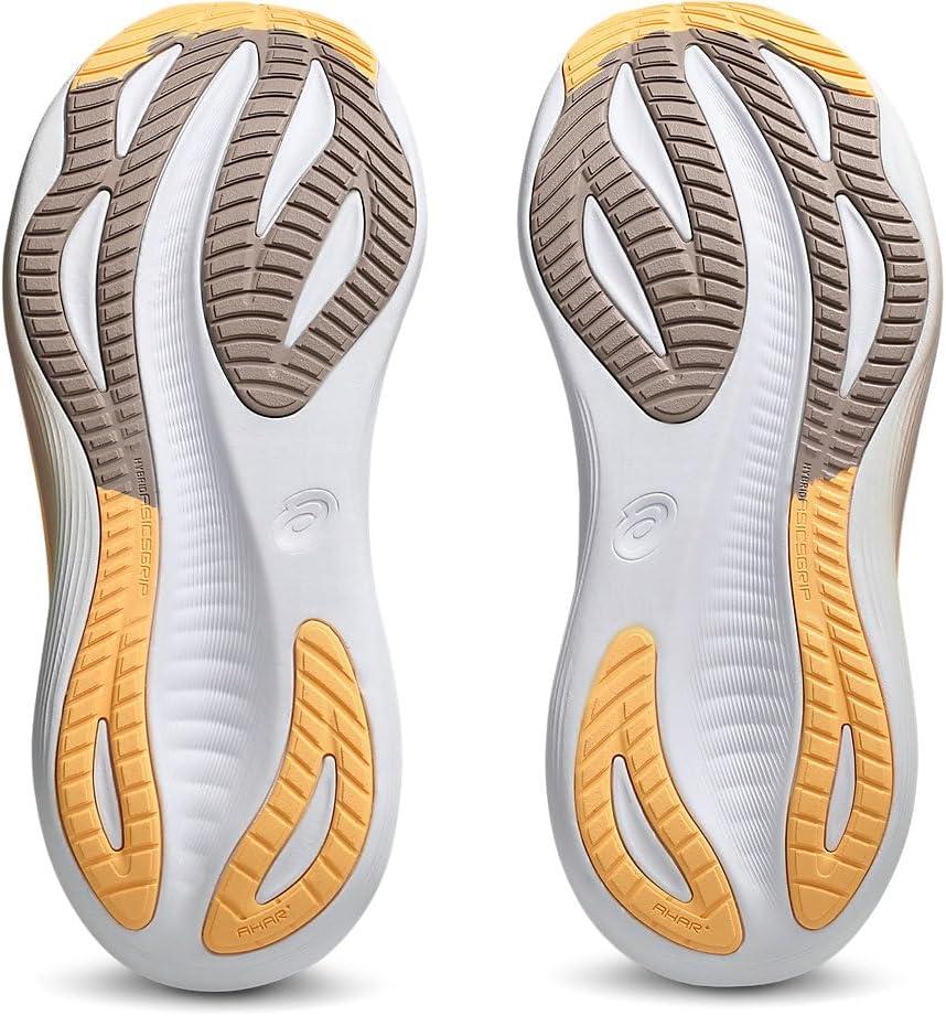 image:imageASICS Womens GelNimbus 27 Running ShoeWhite Fawn