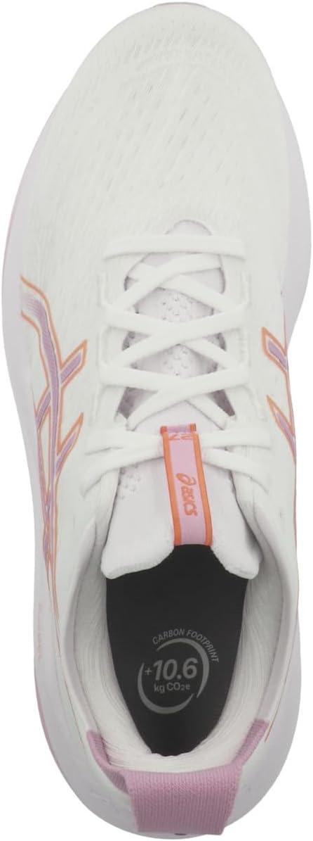 image:imageASICS Womens GelNimbus 27 Running ShoeWhite Light Ube 1012b753 101