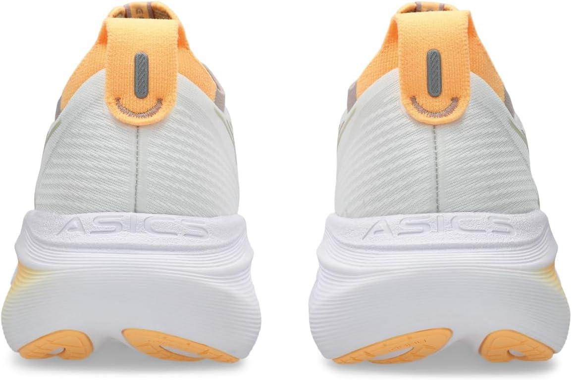 image:imageASICS Womens GelNimbus 27 Running ShoeWhiteFawn