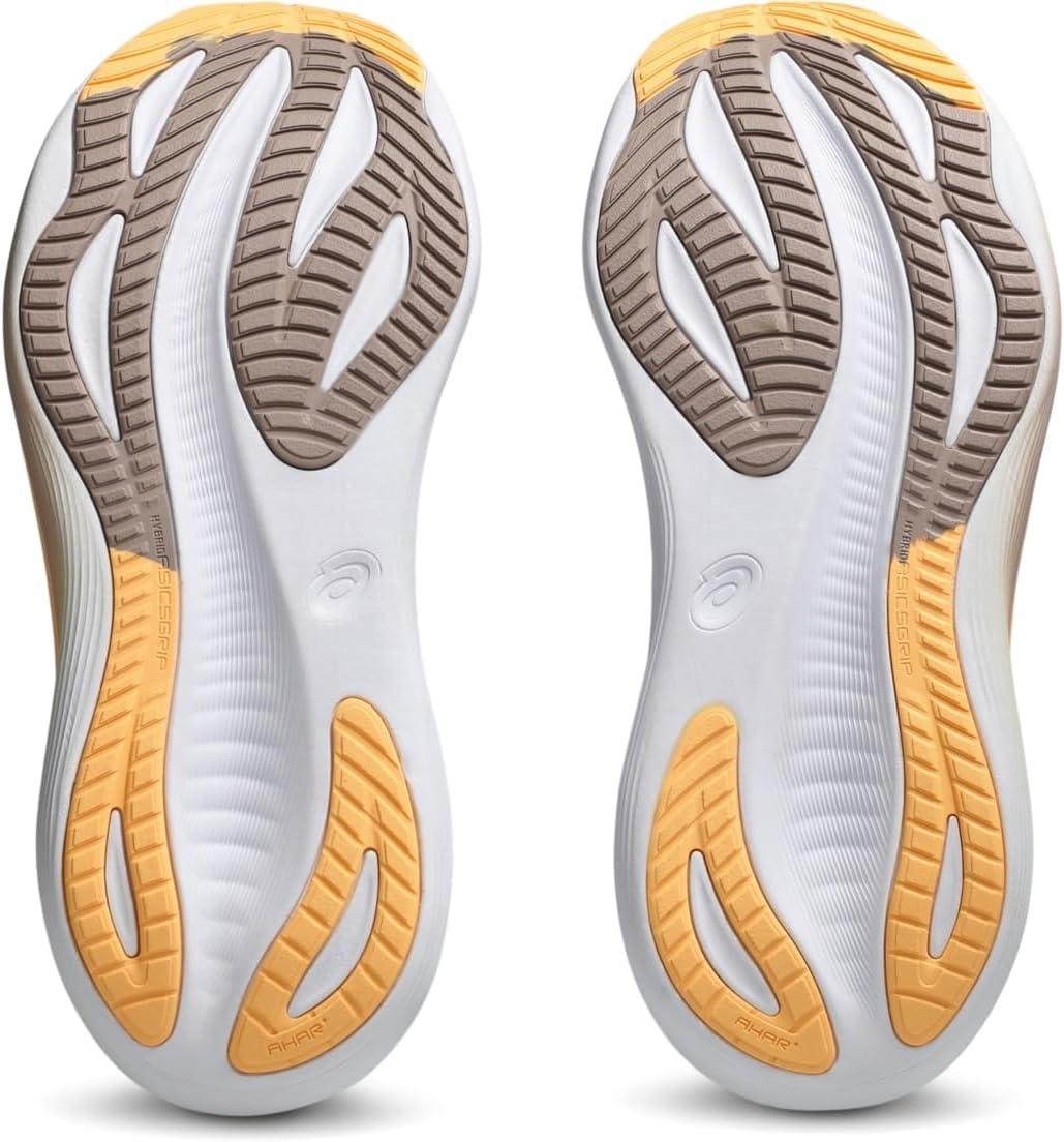 image:imageASICS Womens GelNimbus 27 Running ShoeWhiteFawn
