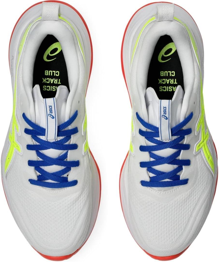 image:imageASICS Womens GelNimbus 27 Running ShoeWhiteSafety Yellow