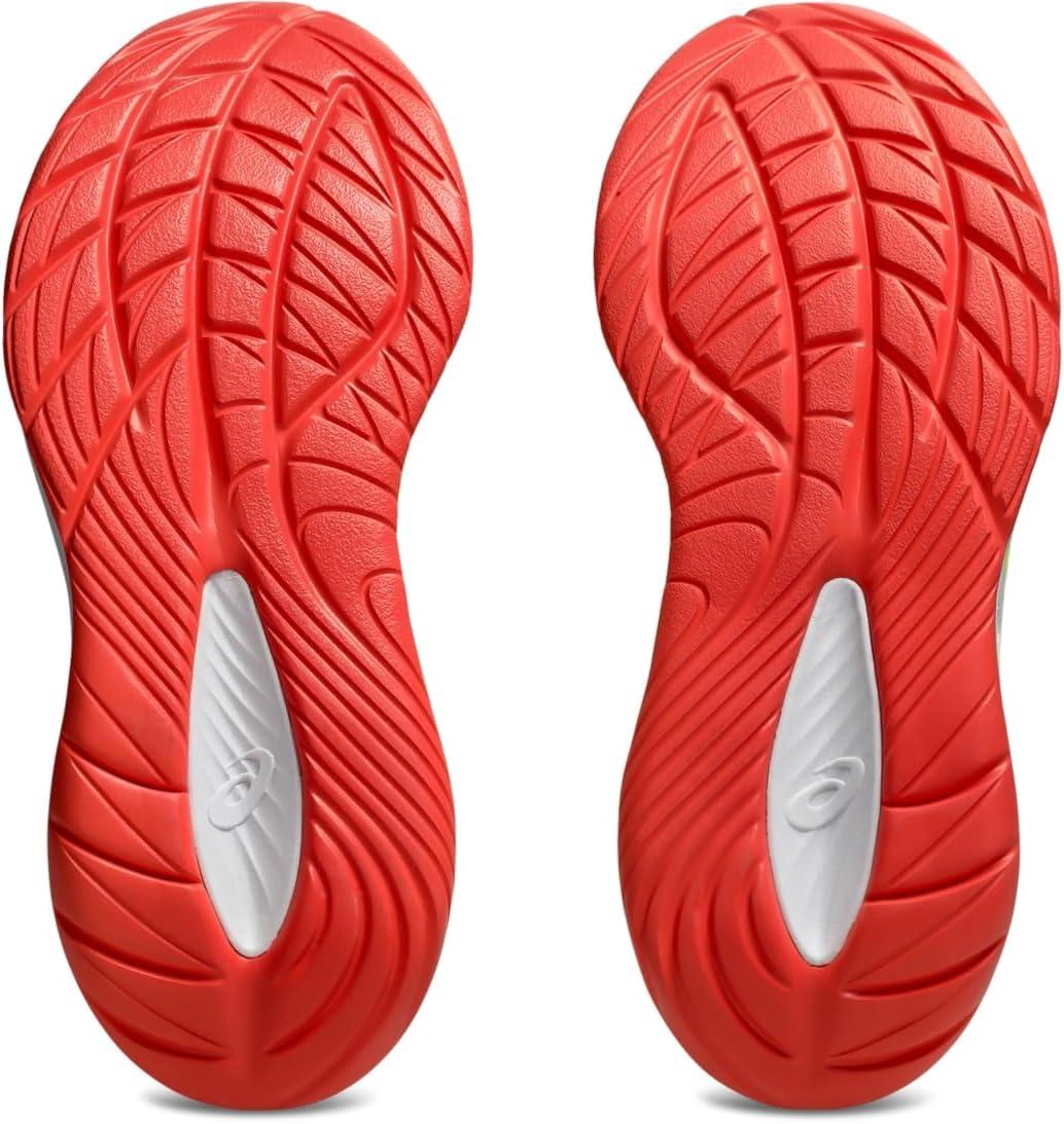 image:imageASICS Womens GelNimbus 27 Running ShoeWhiteSafety Yellow