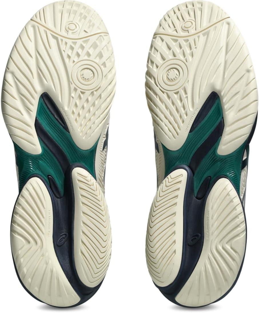 image:imageAsics Mens Court FlyteFoam 3 Tennis ShoesCreamJasper Green
