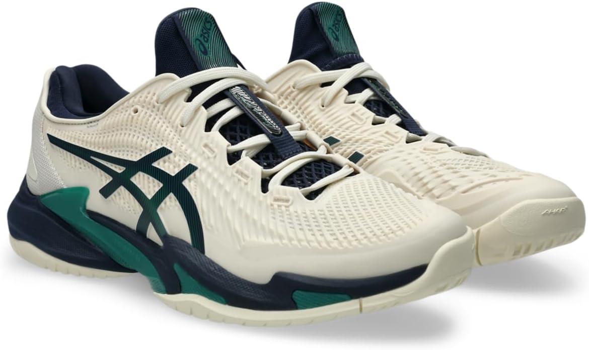 image:imageAsics Mens Court FlyteFoam 3 Tennis ShoesCreamJasper Green