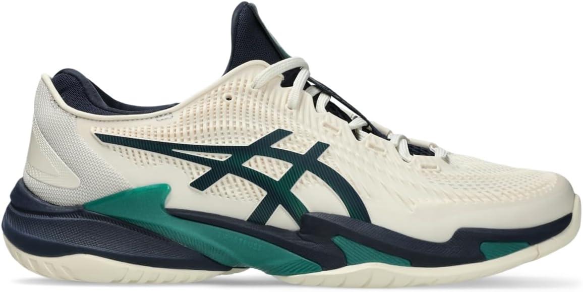image:imageAsics Mens Court FlyteFoam 3 Tennis ShoesCreamJasper Green