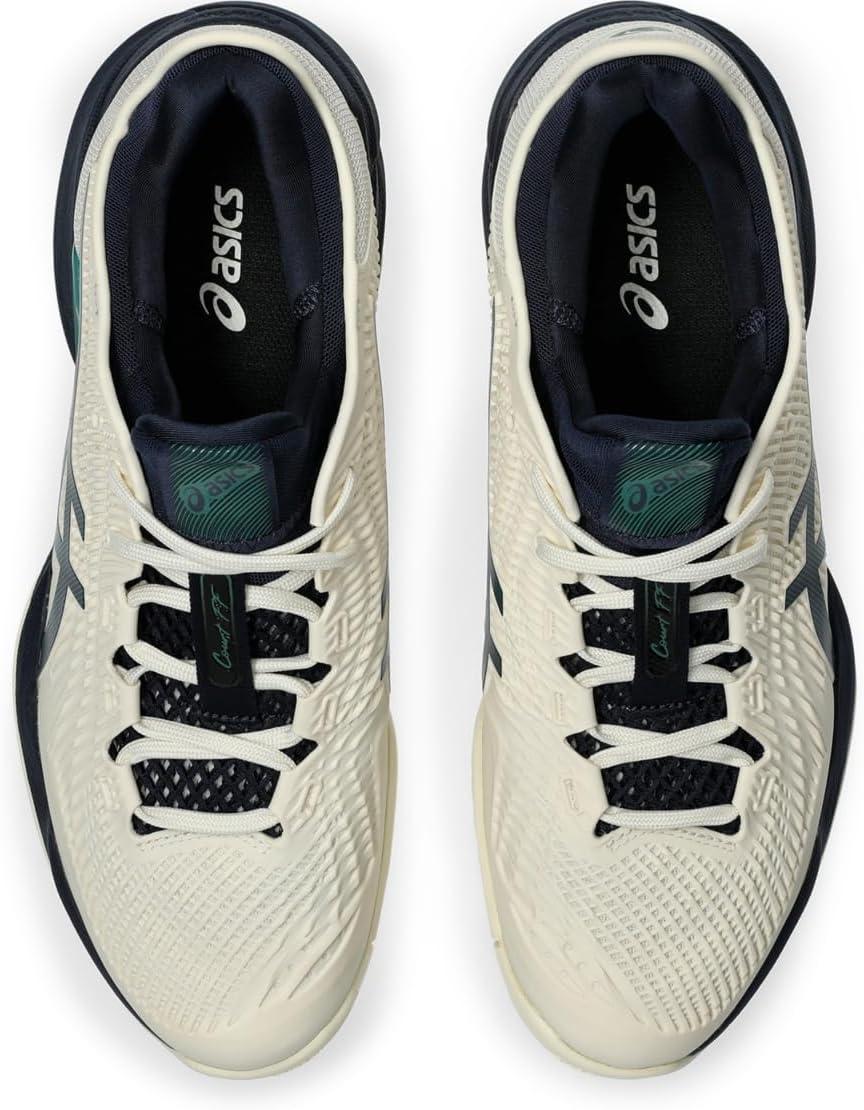 image:imageAsics Mens Court FlyteFoam 3 Tennis ShoesCreamJasper Green