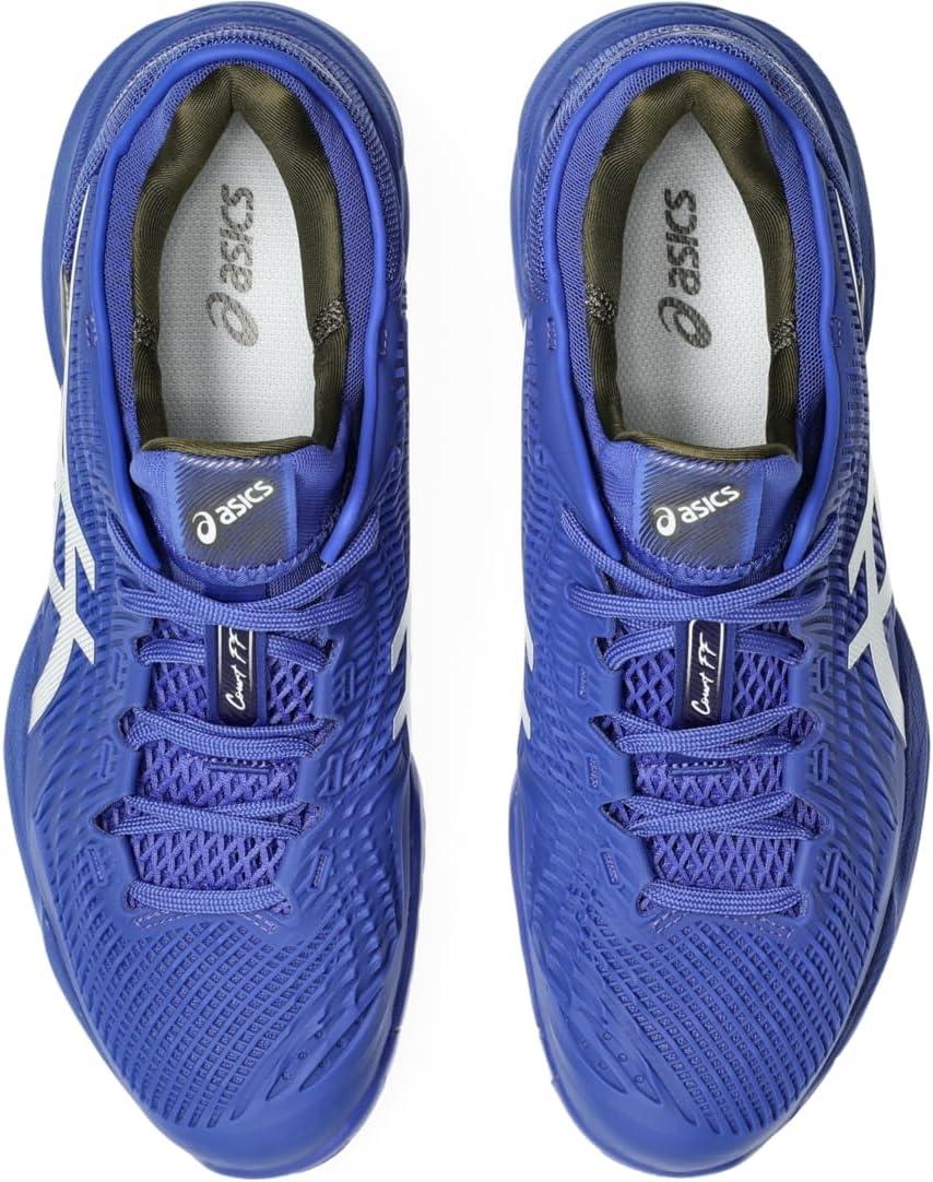 image:imageAsics Mens Court FlyteFoam 3 Tennis ShoesDark CobaltWhite