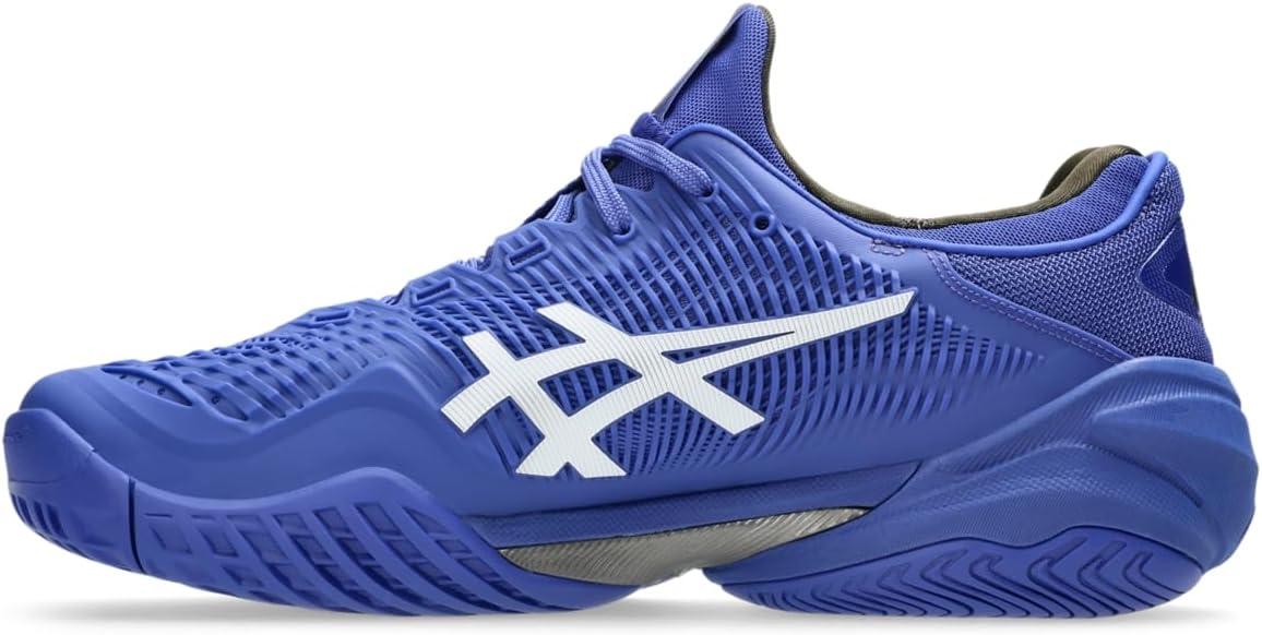 image:imageAsics Mens Court FlyteFoam 3 Tennis ShoesDark CobaltWhite