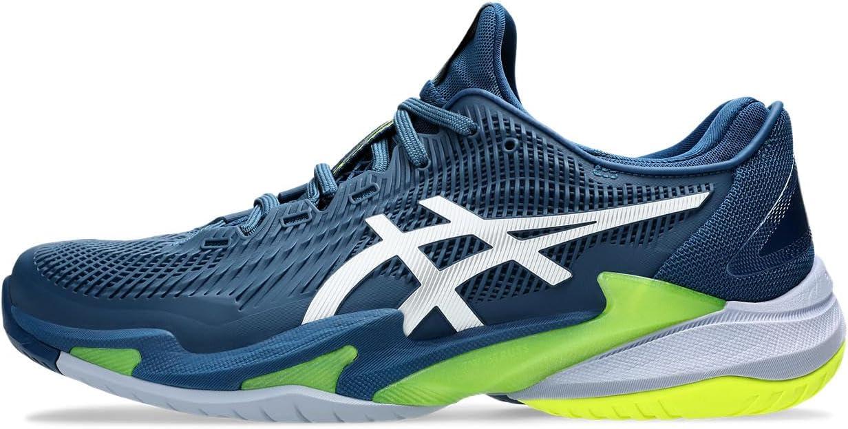 image:imageAsics Mens Court FlyteFoam 3 Tennis ShoesMako Blue White