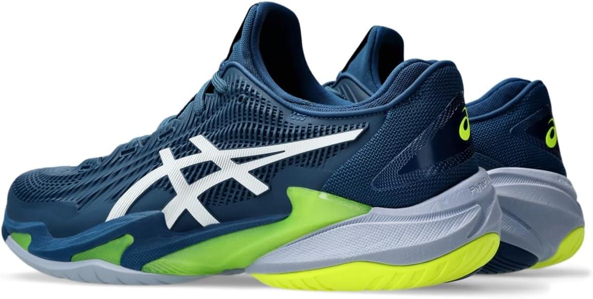 image:imageAsics Mens Court FlyteFoam 3 Tennis ShoesMako BlueWhite
