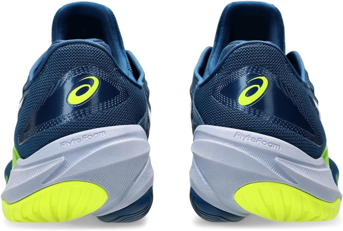 image:imageAsics Mens Court FlyteFoam 3 Tennis ShoesMako BlueWhite