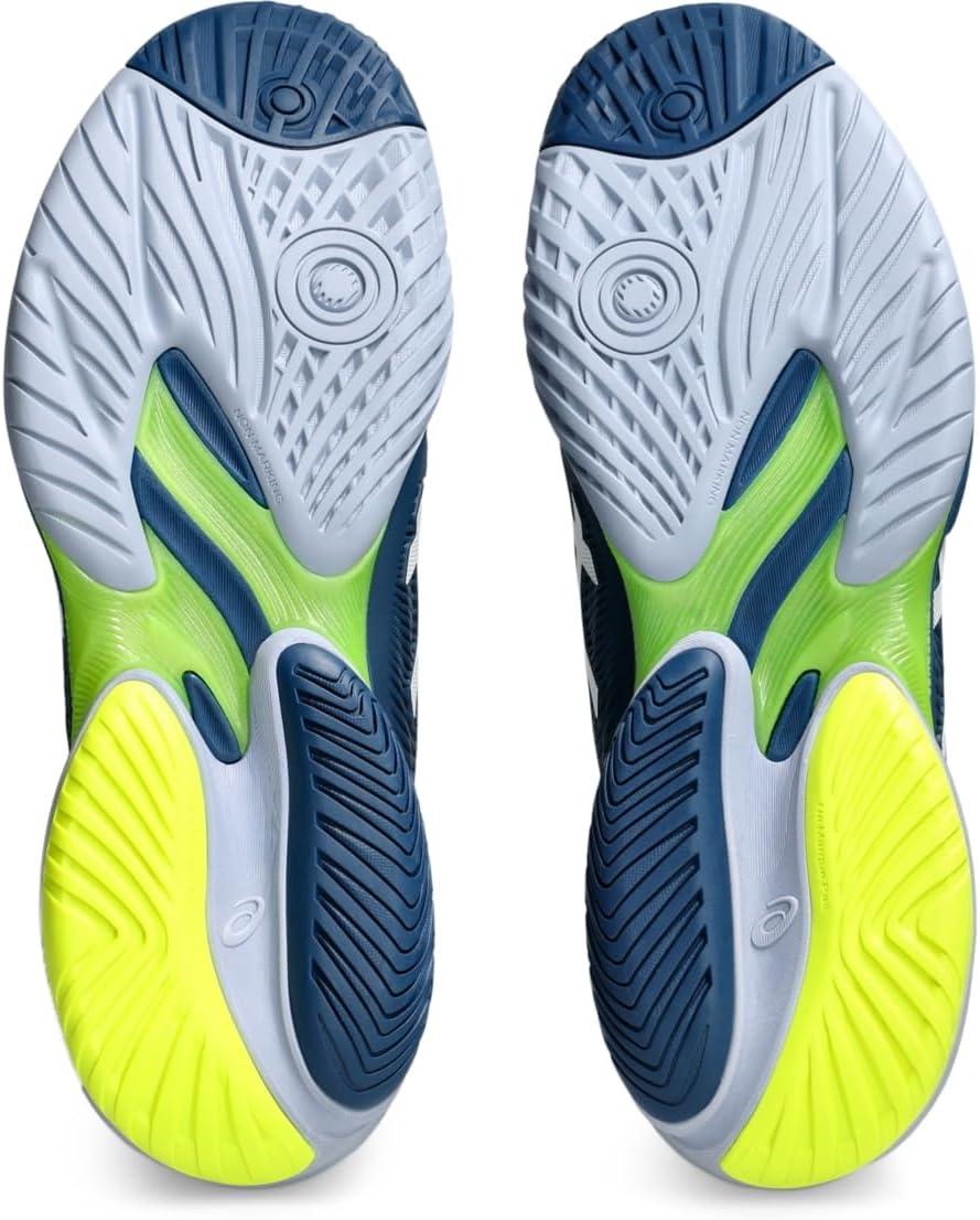 image:imageAsics Mens Court FlyteFoam 3 Tennis ShoesMako BlueWhite
