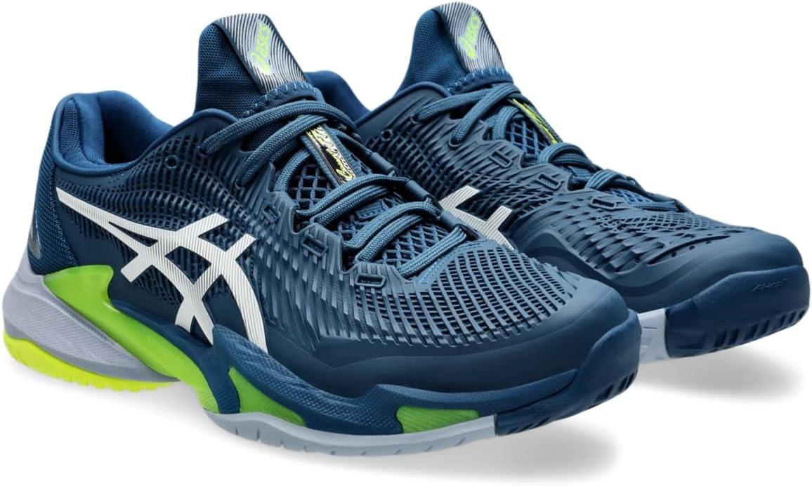 image:imageAsics Mens Court FlyteFoam 3 Tennis ShoesMako BlueWhite