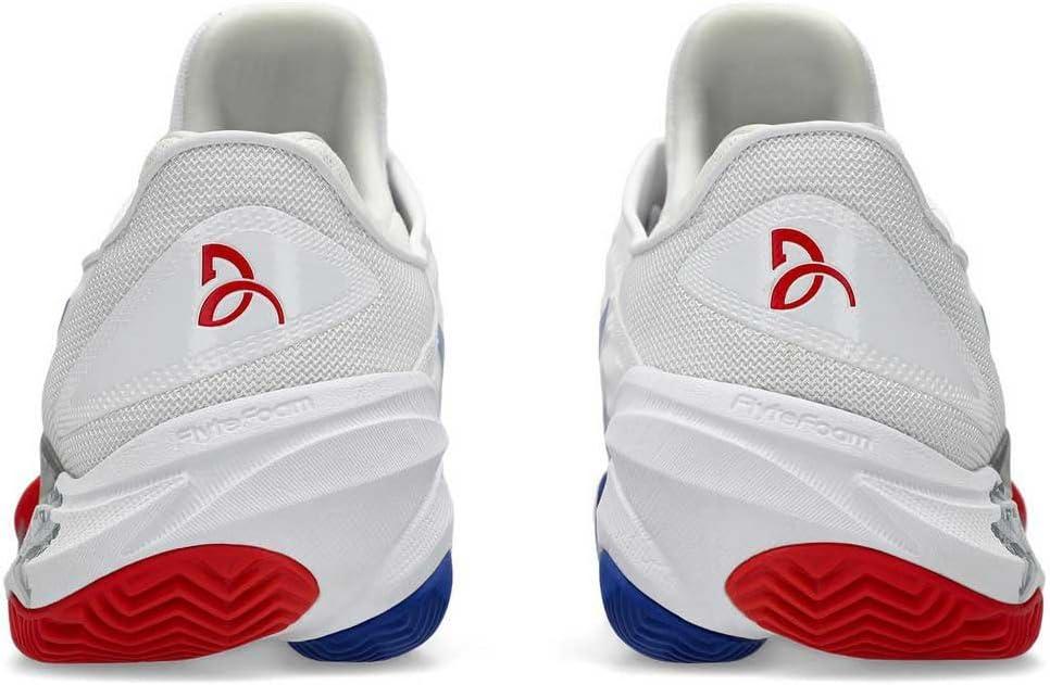 image:imageAsics Mens Court FlyteFoam 3 Tennis ShoesWhite Asics Blue