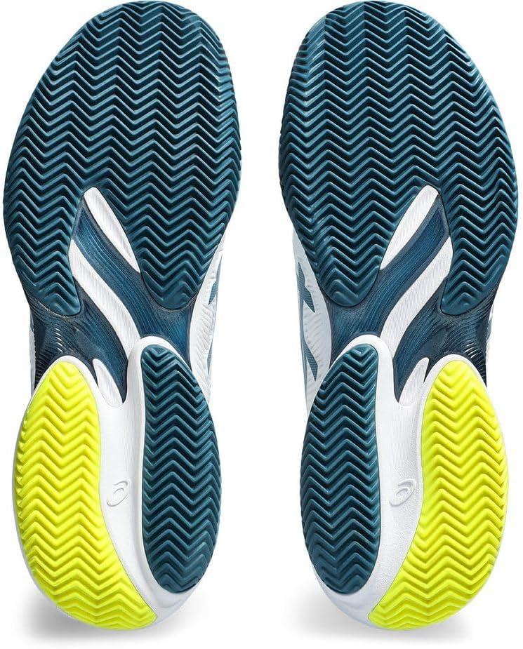 image:imageAsics Mens Court FlyteFoam 3 Tennis ShoesWhite Grey Blue