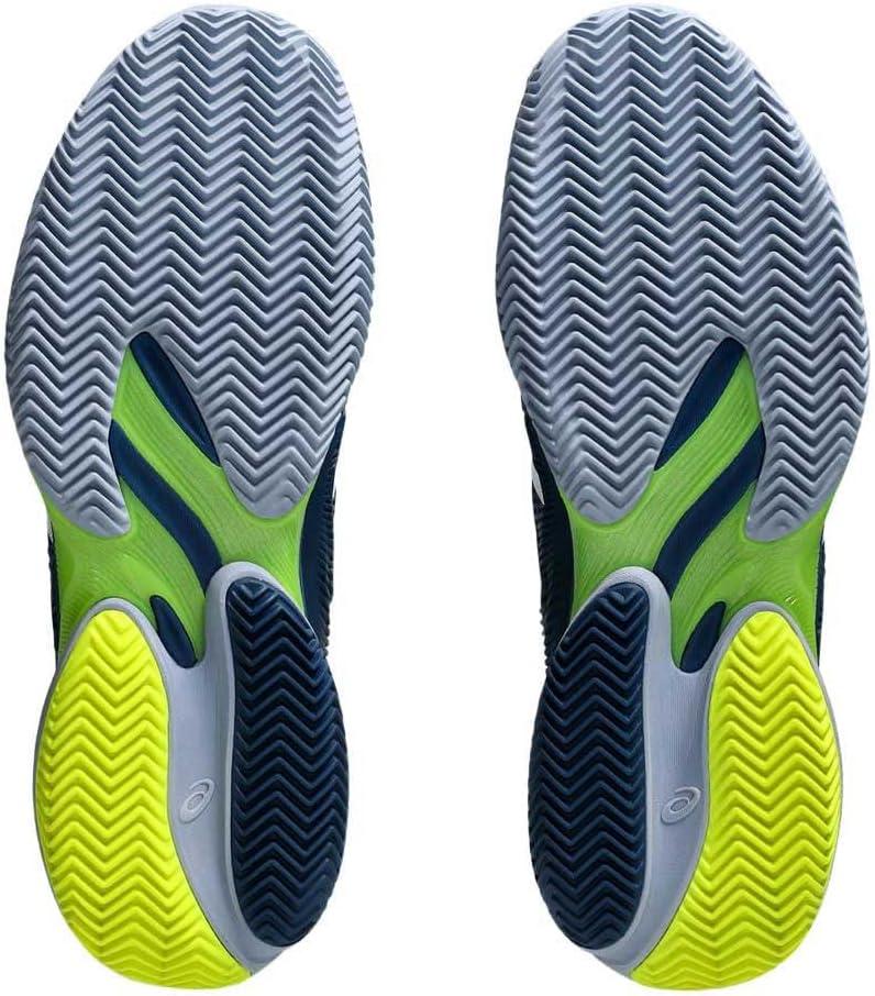 image:imageAsics Mens Court FlyteFoam 3 Tennis ShoesWhite Grey Blue