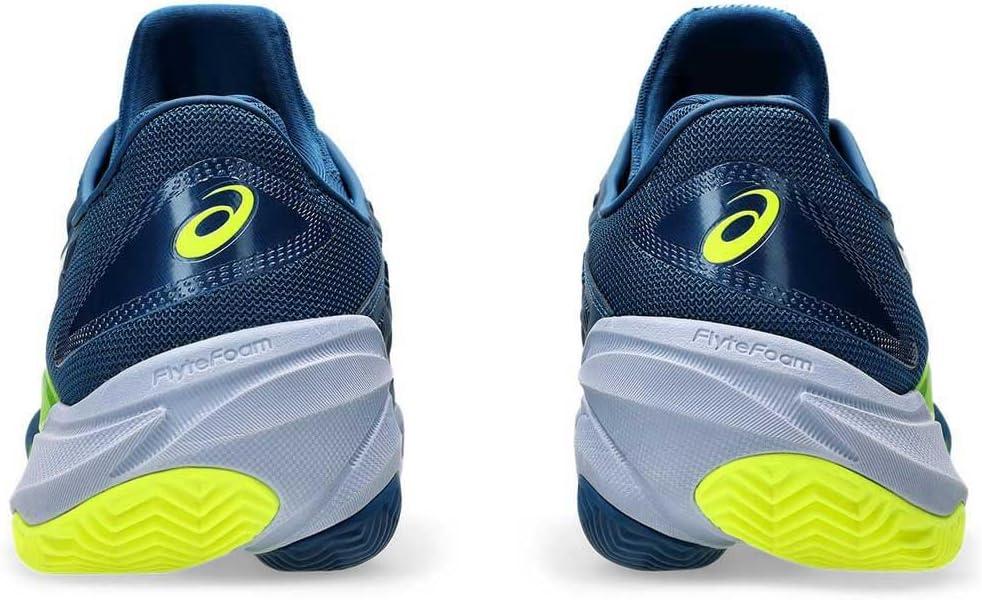 image:imageAsics Mens Court FlyteFoam 3 Tennis ShoesWhite Grey Blue