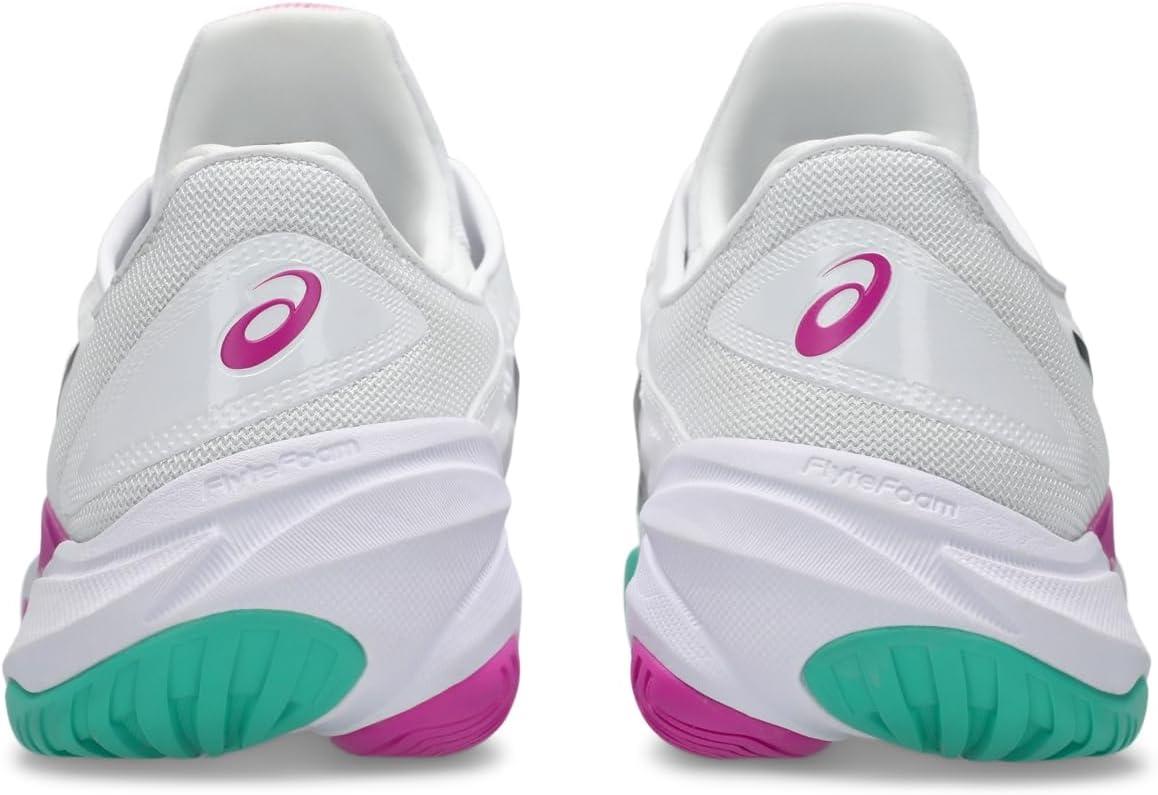 image:imageAsics Mens Court FlyteFoam 3 Tennis ShoesWhiteDigital Sakura