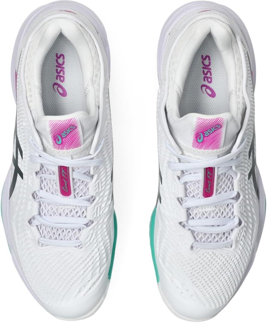 image:imageAsics Mens Court FlyteFoam 3 Tennis ShoesWhiteDigital Sakura