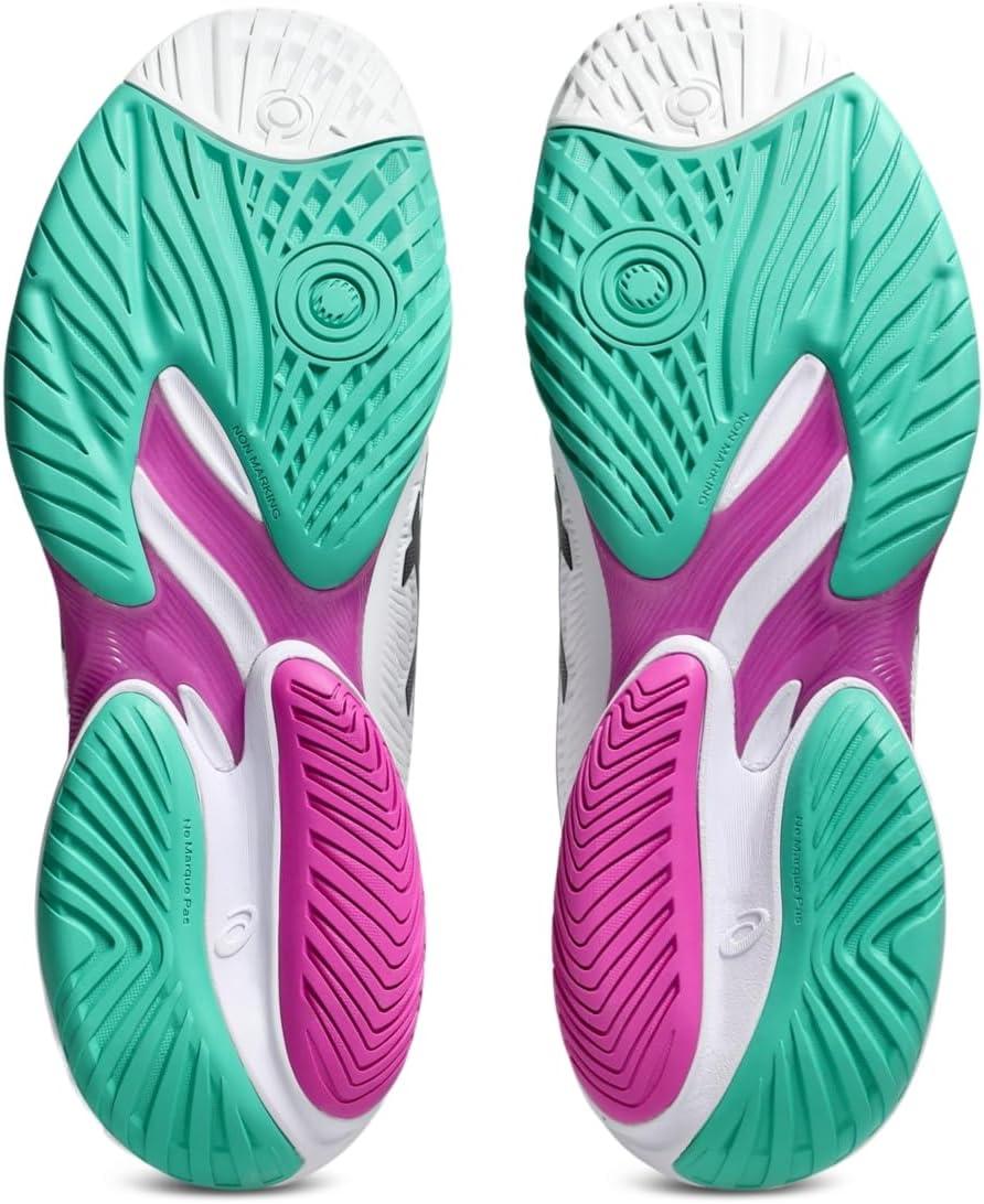 image:imageAsics Mens Court FlyteFoam 3 Tennis ShoesWhiteDigital Sakura