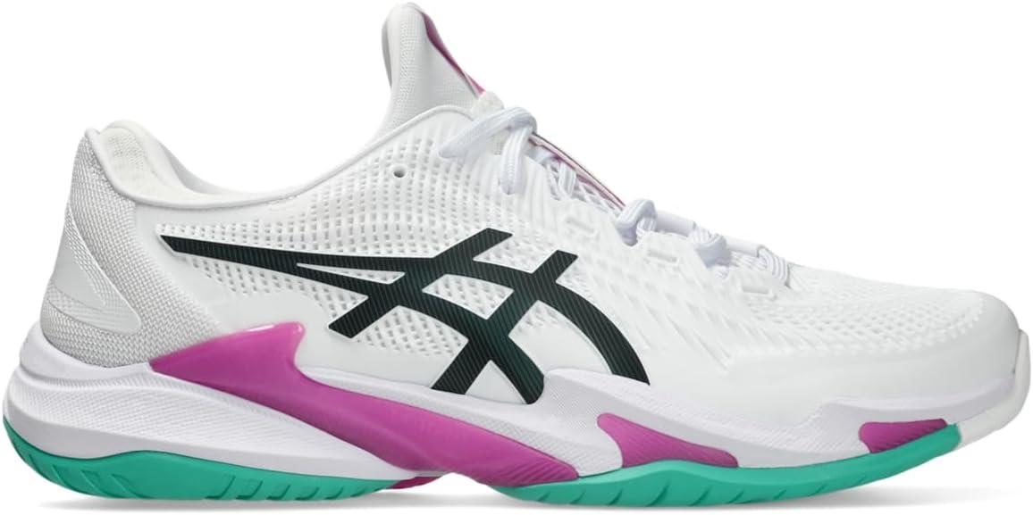 image:imageAsics Mens Court FlyteFoam 3 Tennis ShoesWhiteDigital Sakura