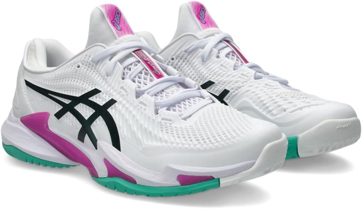 image:imageAsics Mens Court FlyteFoam 3 Tennis ShoesWhiteDigital Sakura
