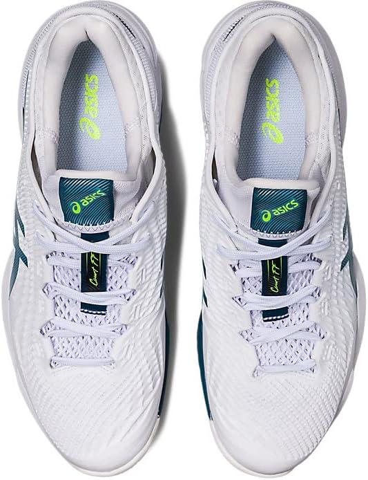 image:imageAsics Mens Court FlyteFoam 3 Tennis ShoesWhiteGris Blue