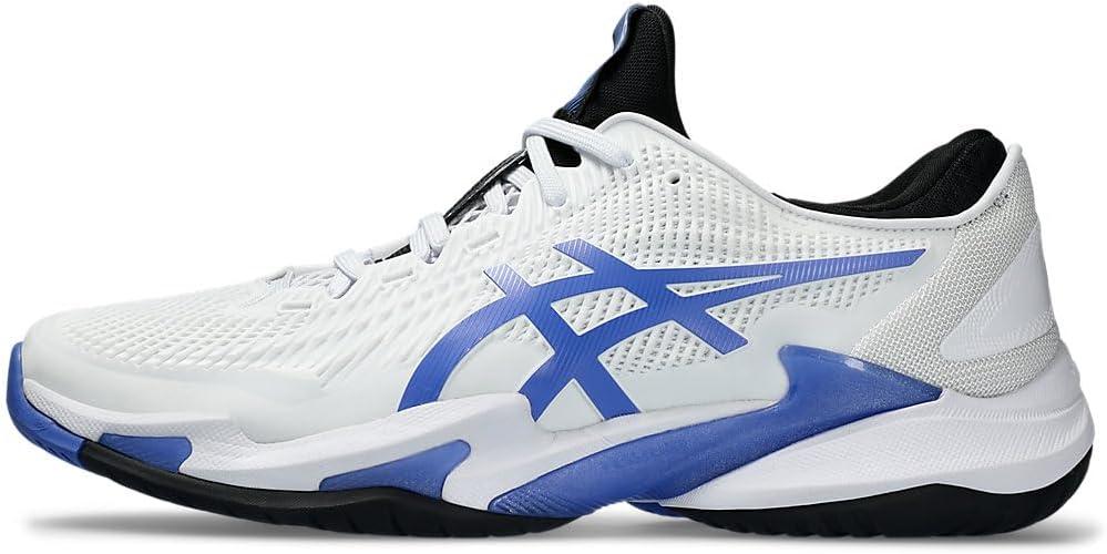 image:imageAsics Mens Court FlyteFoam 3 Tennis ShoesWhiteSapphire