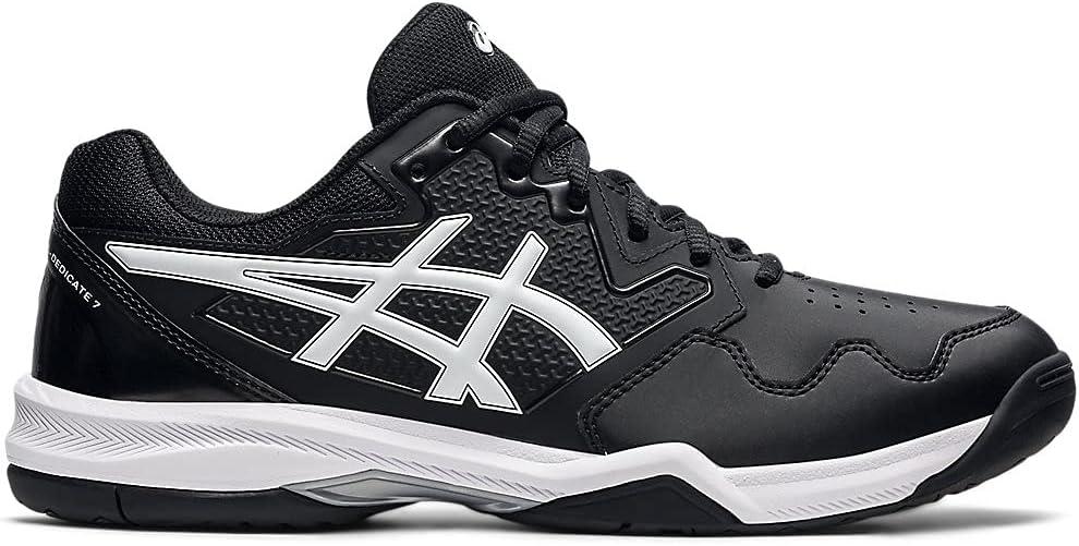 image:imageAsics Mens GelDedicate 7 Tennis ShoesBlackWhite