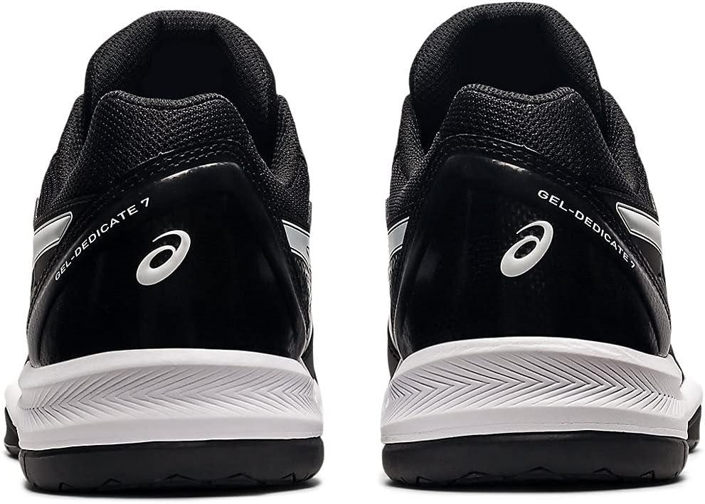 image:imageAsics Mens GelDedicate 7 Tennis ShoesBlackWhite