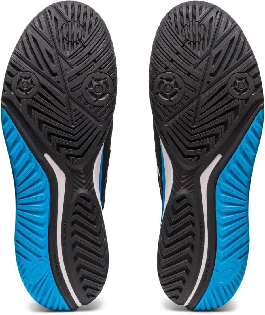 image:imageAsics Mens GelResolution 9 Tennis ShoesBlackWhite