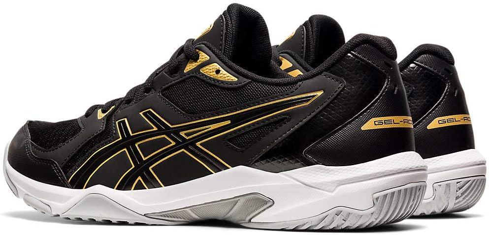 image:imageAsics Mens GelRocket 10 Indoor Court ShoesBlackPure Gold