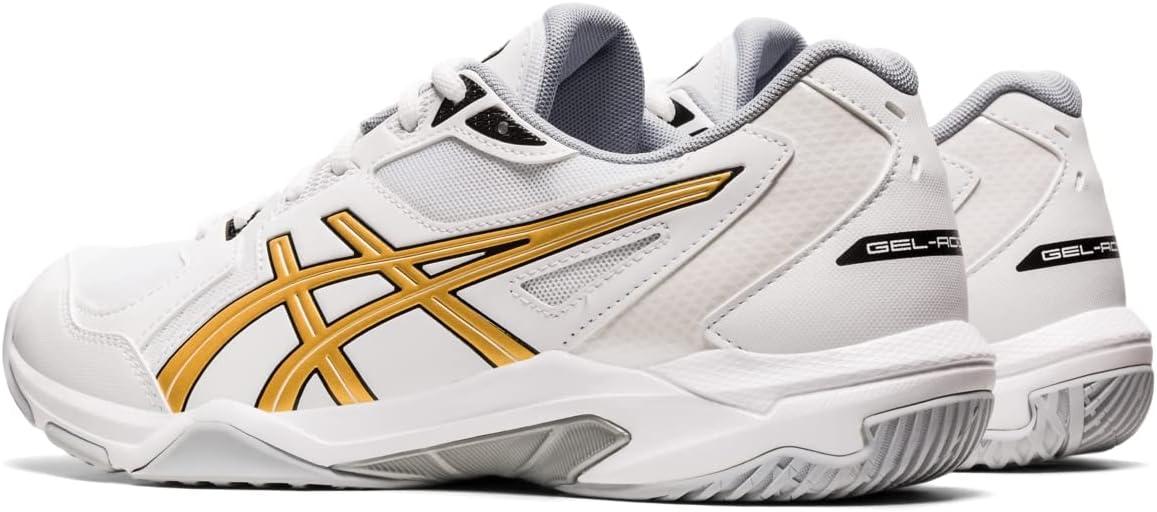 image:imageAsics Mens GelRocket 10 Indoor Court ShoesWhitePure Gold