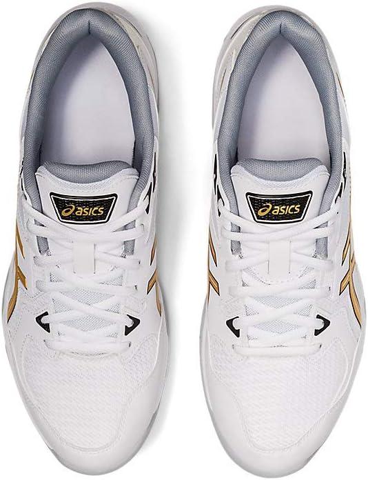 image:imageAsics Mens GelRocket 10 Indoor Court ShoesWhitePure Gold